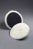 3M Finesse-It White Wool Pad Hook & Loop Attachment - 7 in Diameter - 82531 - 051144-82531 - R. S. Hughes Company, Inc.