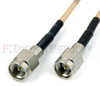 SMA Male (Plug) to SMA Male (Plug) Cable RG-316 Coax Up To 3 GHz, 1.2 VSWR in 48 Inch and RoHS - SCA49316SS-48 - Fairview Microwave Inc.