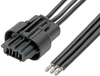 Wtb Cable, 3P Squba Rcpt-Free End, 23.6; Connector To Connector Molex - 88AH3280 - Newark, An Avnet Company