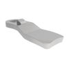 Quarter-Turn Cam Latch Cam, 22mm  Grip, Stainless Steel, Passivated - E5-8012 - Southco