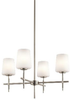 43085NI Mid. Chandeliers-Glass Up - 365474 - Capital Lighting, Inc.