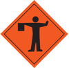 Brady Vinyl Diamond Orange Road Construction Sign - 36 in Width x 36 in Height - 56795 - 754476-56795 - R. S. Hughes Company, Inc.