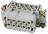 Heavy Duty Connector Insert, 16+Pe, Wire Protection, Ha Series, 16, 2, Receptacle, 16A, Socket Rohs Compliant Epic - 98K5178 - Newark, An Avnet Company