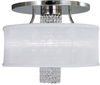 1951PS/SWH Semi-Flush Mts.-Drum Shade - 692294 - Capital Lighting, Inc.
