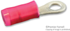 Terminal, Ring Tongue, #6, Crimp, Red; Stud Size - Metric Amp - Te Connectivity - 66H7839 - Newark, An Avnet Company