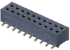 10+10 Pos. Female DIL Vertical SMT Conn. (T+R) - M40-3101045R - Harwin Plc