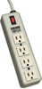 Waber-by-Tripp Lite 4-Outlet Industrial Power Strip, 6-ft. Cord, 5-15P, Lighted On/Off Switch - 4SPDX - Tripp Lite by Eaton