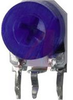 TRIMMER - 6MM ROUND; SINGLE-TURN;CERMET; 100K OHMS - 70154410 - Allied Electronics, Inc.