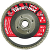 Weiler Saber Tooth Type 29 Non-Woven Ceramic Flap Disc - Medium Grade - 4 1/2 in Diameter - 50107 - 012382-50107 - R. S. Hughes Company, Inc.