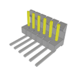 Headers, Male Pins - 612-LCW-106-09-S-S-230-RA-ND - DigiKey