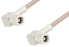 SMB Plug Right Angle to SMB Plug Right Angle Cable 36 Inch Length Using RG316-DS Coax - PE33476-36 - Pasternack