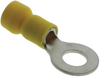 Terminal, Ring Tongue 1/4In Crimp Yellow; Stud Size - Metric Hoffman Products - 84F319 - Newark, An Avnet Company