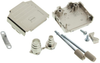 D Sub Backshell, 180Deg, Size Da; Product Range Harting - 17AC1158 - Newark, An Avnet Company
