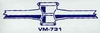 Straight Bore Teflon Stopcock, Shell only -- VM731-01 - Image