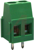 Terminal Block, Front Wire Entry, 2 Pole - 70077445 - Allied Electronics, Inc.