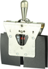 MICRO SWITCH AT Series Toggle Switch, 2 pole, 3 position, Screw terminal, Locking Lever -- 111AT23 - Image