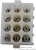 Plug & Socket Connector, Header, 12 Position 6.35Mm; Connector Systems Amp - Te Connectivity - 26AC7117 - Newark, An Avnet Company