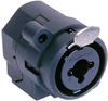 Xlr Connector, Jack, 3Pos, Chassis Rohs Compliant Amphenol Sine/tuchel - 65AH3630 - Newark, An Avnet Company
