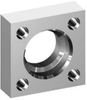 Square Socket Weld Flanges - In-line Pipe -- ISO 6164 - 250 & 400 Bar Series