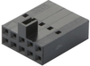 Conn Housing, Rcpt, 10Pos, 2Row, 2.54Mm; Product Range Molex - 05AC9740 - Newark, An Avnet Company