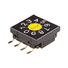 10mm Ultra-Thin SMT DIP Rotaries - FR02KC16P-R - NKK Switches