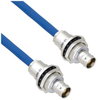 Halogen Free Cable Assembly TRB Insulated Bulk Head Jack 3-Lug Cable Jack to Jack MIL-STD-1553 .242