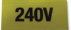 Pre Printed Label, Vinyl, 240V, Pk100 Rohs Compliant Multicomp Pro - 33AK3448 - Newark, An Avnet Company