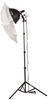 KT400 KIT: 1-LIGHT 500-WATT THRIFTY ADD-ON KIT WITH UMBRELLA - 401439 - Smith-Victor Corporation