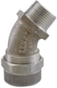 Cord Grip, alum, 45 deg, 1-1/2" NPT, cable range .688 - .812 - RSR-45513 - Remke Industries
