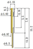 Small Size Socket Pin - NA10-GG - JC Cherry, Inc.