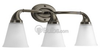 Three-Light Wall Bracket Light Fixture - P2760-74 - bulbs.com