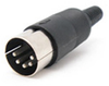 DIN (5 PIN 180 DEGREE STD)