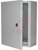 Enclosure,SheetMetal,16ga.Steel,Hinged Cover,NEMA,Gray,15.75 x 11.81 x 5.91in -- 70147769