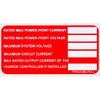 Labels, Stickers, Decals - Preprinted - 298-PPS0204BLPS2-L-ND - DigiKey