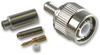 Rf / Coaxial Connector, Tnc Coaxial, Straight Plug, Crimp, 50 Ohm, Rg58, Rg141, Brass Rohs Compliant Radiall - 97K9279 - Newark, An Avnet Company