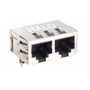 Modular/Ethernet Connector (RJ45) Jacks With Magnetics - 5843-HFJ12-1G46ERL-ND - DigiKey