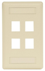 Datacommunication Face Plate - IFP14AL - Hubbell Incorporated