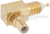Right Angle SSMC Jack (Female) Bulkhead Connector Turret Terminal, Solder - FMCN1263 - Fairview Microwave Inc.