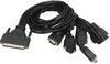 1m Male DB-62 to 8x Male DB-9 Cable - OPT8H-AE - Advantech