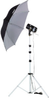 FL150K KIT: (DISCONTINUED) 1-LIGHT 110 WATT-SECOND BASIC ADD-ON KIT WITH UMBRELLA - 401507 - Smith-Victor Corporation