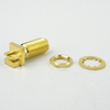 SMA Female Bulkhead PCB Connector .044 inch End Launch Solder Attachment - SC8447 - Fairview Microwave Inc.