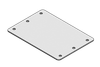 BPM Metal / Stainless Steel Blank Plates- For Screw Assembly / IP66 - 42028 - icotek Corp