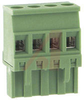 Plug, Terminal Block; 12 A; 250 V; 5.08mm; 24 AWG/kcmil (Min.); 4; Screw; 4 kV - 70054863 - Allied Electronics, Inc.
