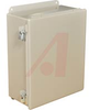 ENCLOSURE;NEMA 12;HINGED COVER;SCREW CLAMP;J BOX;12.00X10.00X5.00;STEEL;GRAY - 70066812 - Allied Electronics, Inc.