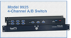4-Channel DB9/RJ45 Cat5 A/B Switch - Model 9925 - Electro Standards Laboratories