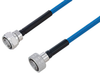 Plenum 4.3-10 Male to Snap-On 4.3-10 Male Low PIM Cable 50 cm Length Using SPP-250-LLPL Coax Using Times Microwave Parts - PE3C6179-50CM - Pasternack