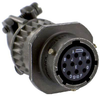 Circular Connector, Receptacle, Size 12, 10 Position, Cable; Military Specification Itt Cannon - 92B7116 - Newark, An Avnet Company