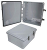 Enclosure, Wall Mount, Grey, Pc; Enclosure Type L-Com - 51AH5593 - Newark, An Avnet Company