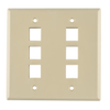 Keystone Faceplates, Frames - FPDGSIX-I-ND - DigiKey