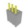 Headers, Receptacles, Female Sockets - BSW-103-24-G-S-ND - DigiKey